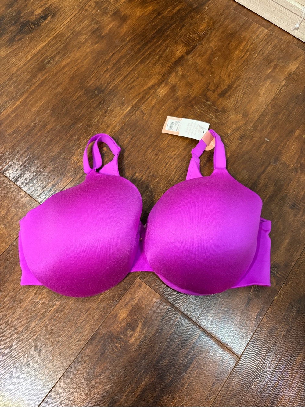 Cacique Smooth Molded T-Shirt Bra - Magenta Pink NWT